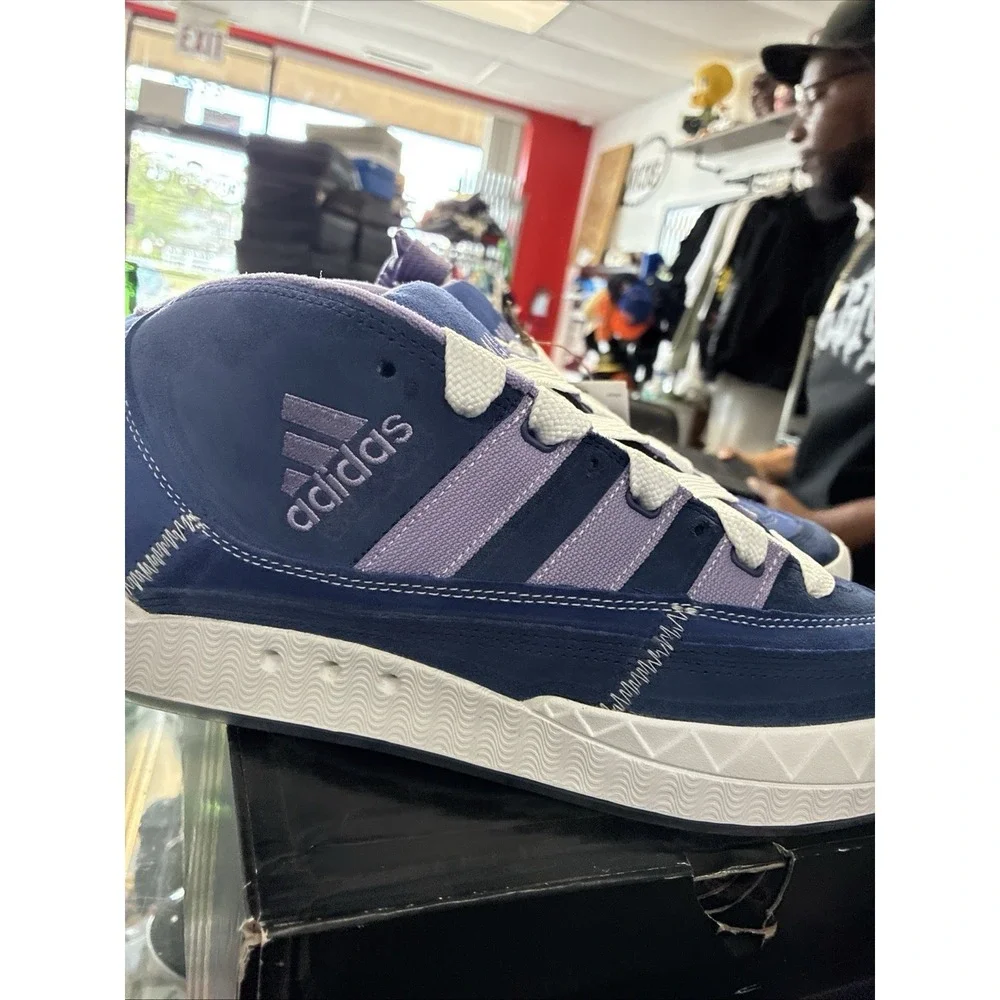 Maite Steenhoudt x adidas Originals Adimatic Mid Blue IG8174 Men's SZ 10.5 NEW